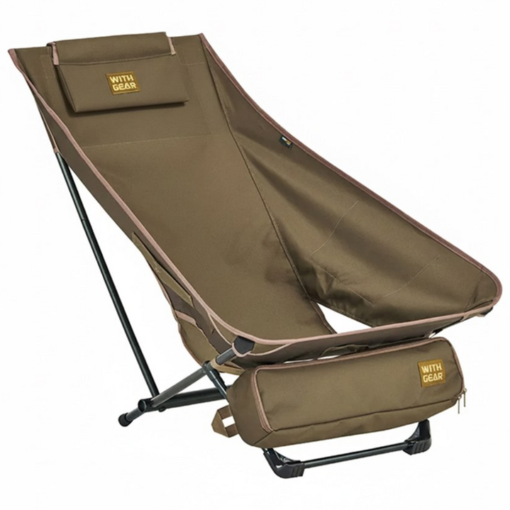 위드기어 체어카보2 FCCV2 초경량 레스트 국내 제작(국산) 접이식 캠핑의자, 올리브, 1개