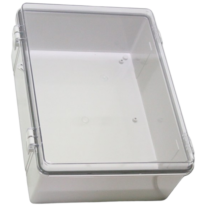 하이박스 투명 300X400X160 단자함 전기 박스 플라스틱 전자접촉기 컨트롤박스 스위치박스 분전함 투명하이박스 노출박스 차단기함 배전함 투명컨트롤박스 투명단자함 투명분전함 국산, 1개