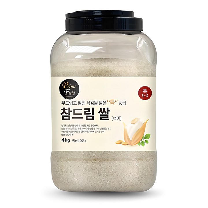 Prime Field 2024년산 햅쌀 경기 참드림 백미 특등급
