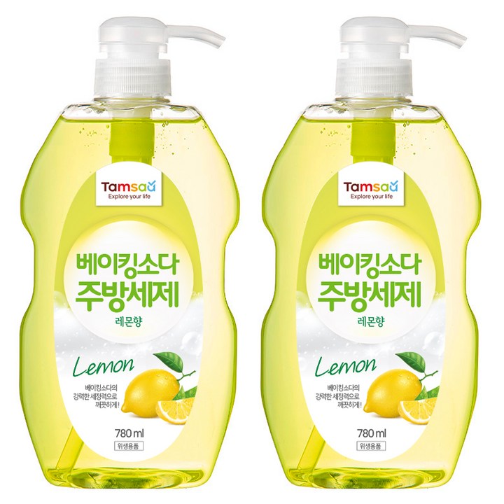 탐사 베이킹소다 주방세제 레몬향 탐사 베이킹소다 주방세제 레몬향