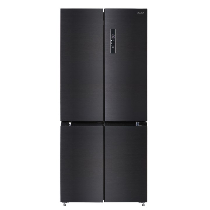 캐리어 클라윈드 피트인 4도어 냉장고 CRFSN500BFP 497L 방문설치, 블랙 메탈, CRF-SN500BFP