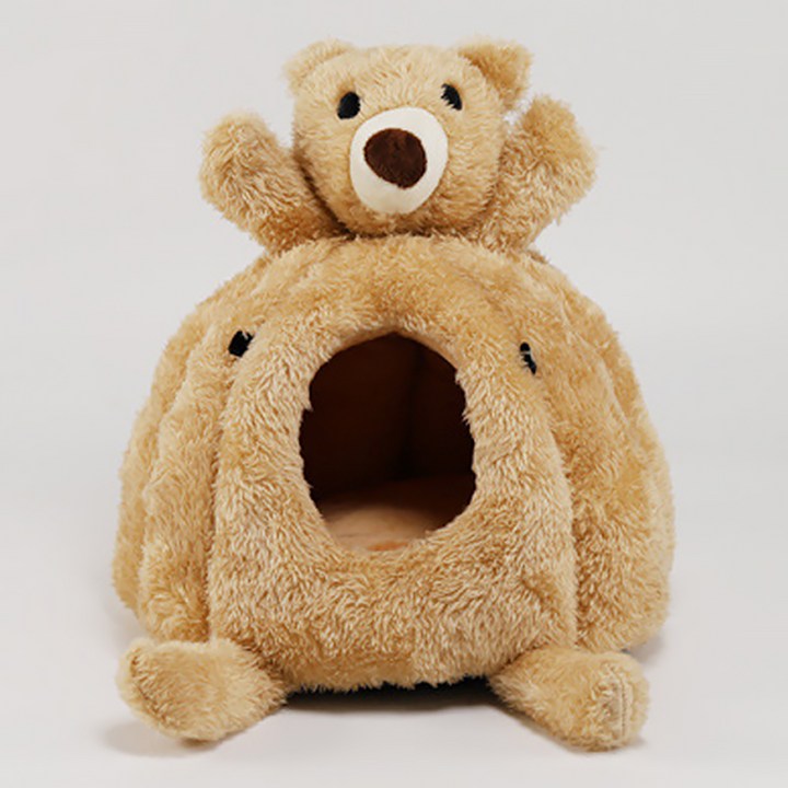 요런개 튀어나와요 애니멀 소동물 은신처 M, 곰, 1개