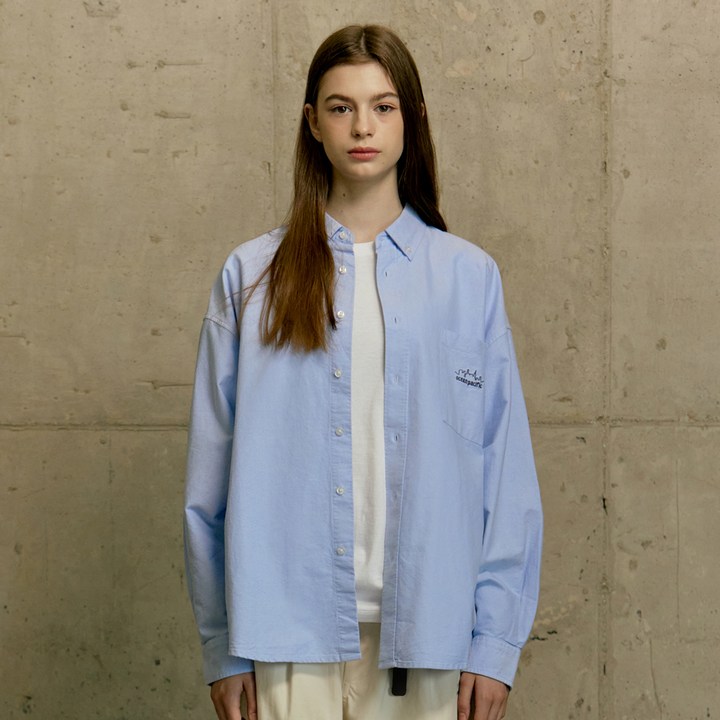 오션퍼시픽 원더플레이스 OCEAN ESSENTIAL CITY OXFORD SHIRT WOPC6RHSHZ01