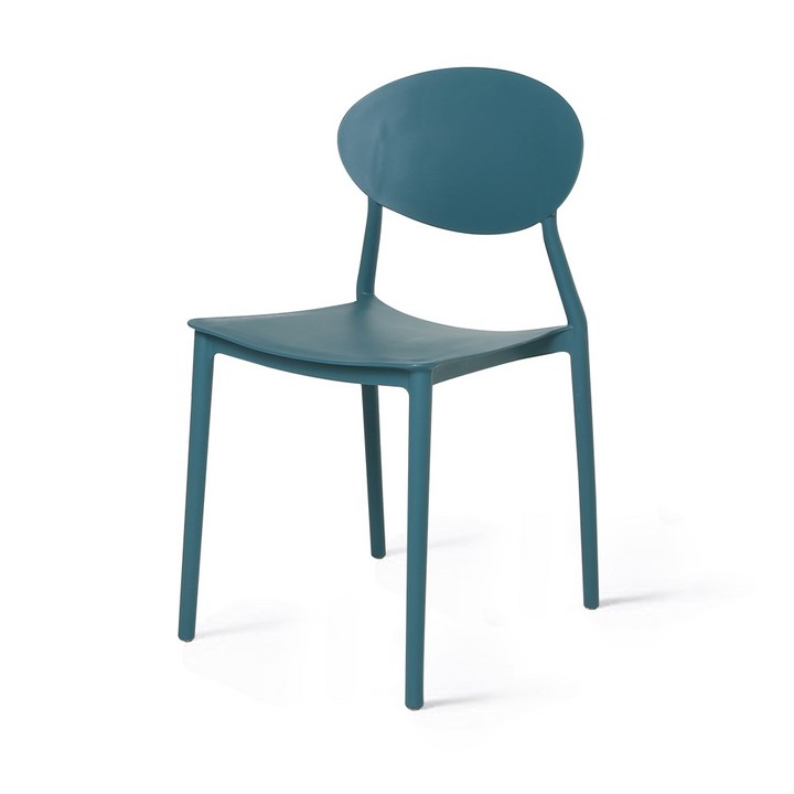 테이블의자 인테리어 디자인 포니오 의자 2p, 다크블루