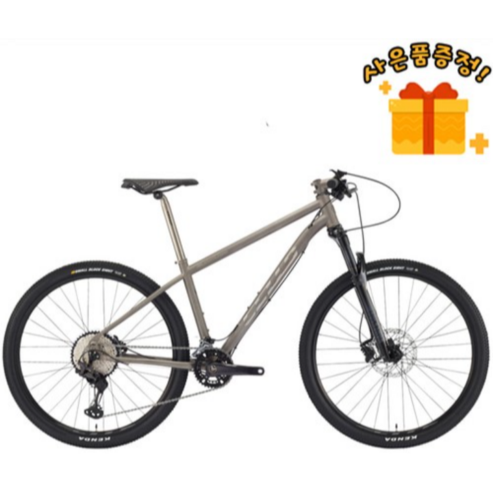 첼로 2023 실버라도50 27.5인치 산악 티타늄 MTB 자전거 시마노 24단 99%조립