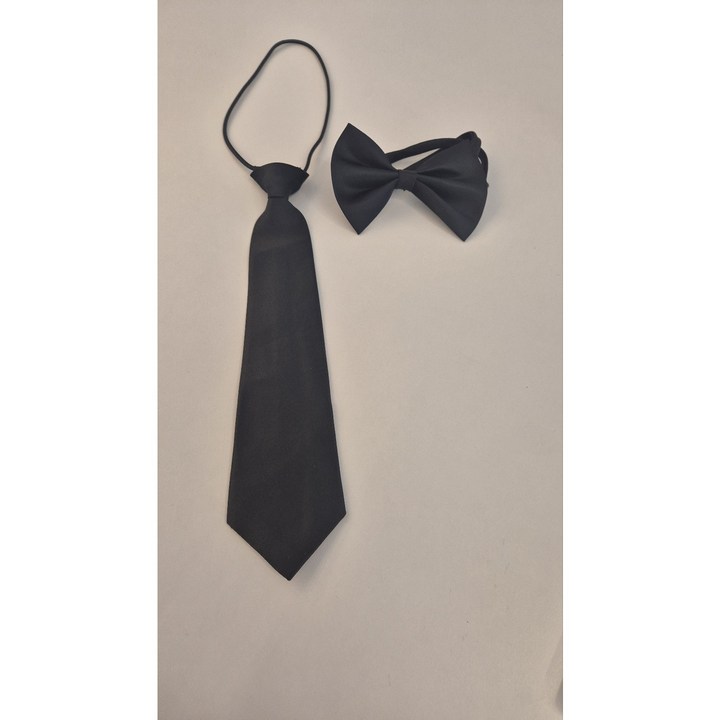 아너블리 11 초등남아 보타이 넥타이 블랙 레드 2종세트