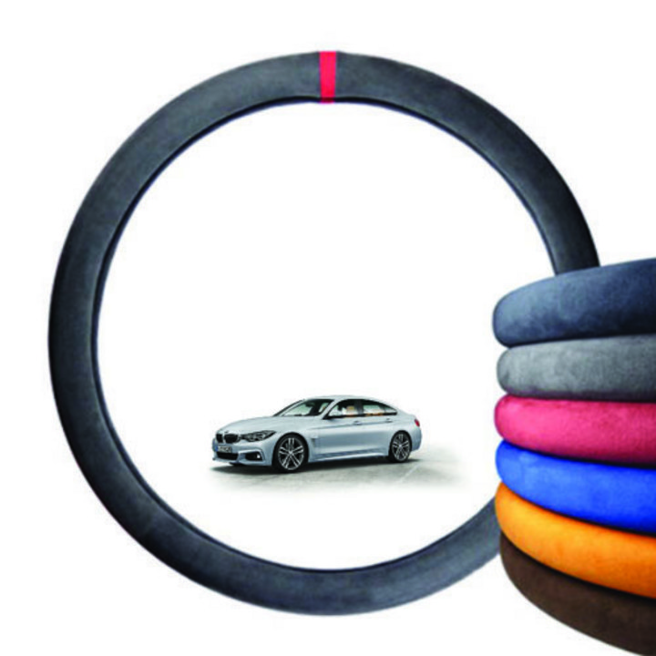 알칸타라 BMW M5 세단 i3 고급 핸들커버, Charcoal370mm