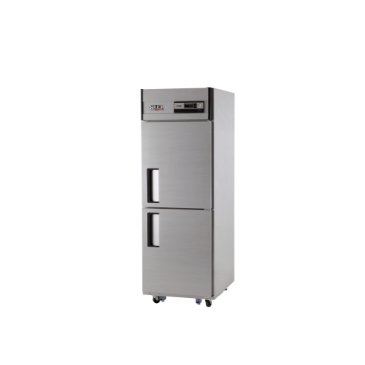 유니크대성 25BOX 메탈 기존 냉동1칸냉장1칸 UDS25RFAR 아날로그 직냉식 업소용냉장고