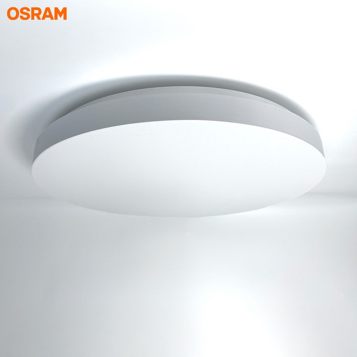 오스람 LED 조명 방등 원형 60w, 주광색 흰빛