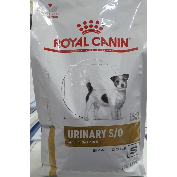 로얄캐닌 도그 유리너리 SO 스몰독 1.5kg