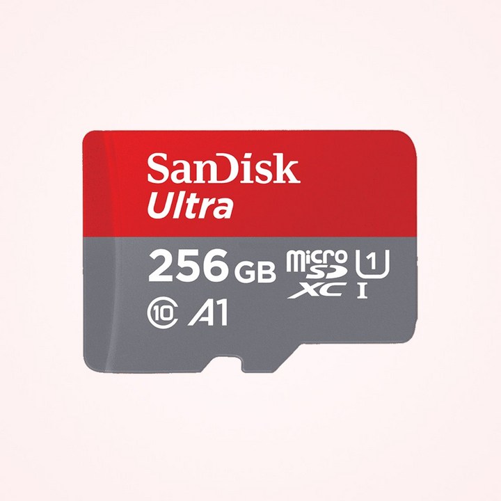 샌디스크 닌텐도 스위치 외장메모리카드 울트라A1 MicroSDXC, 256GB, 1개
