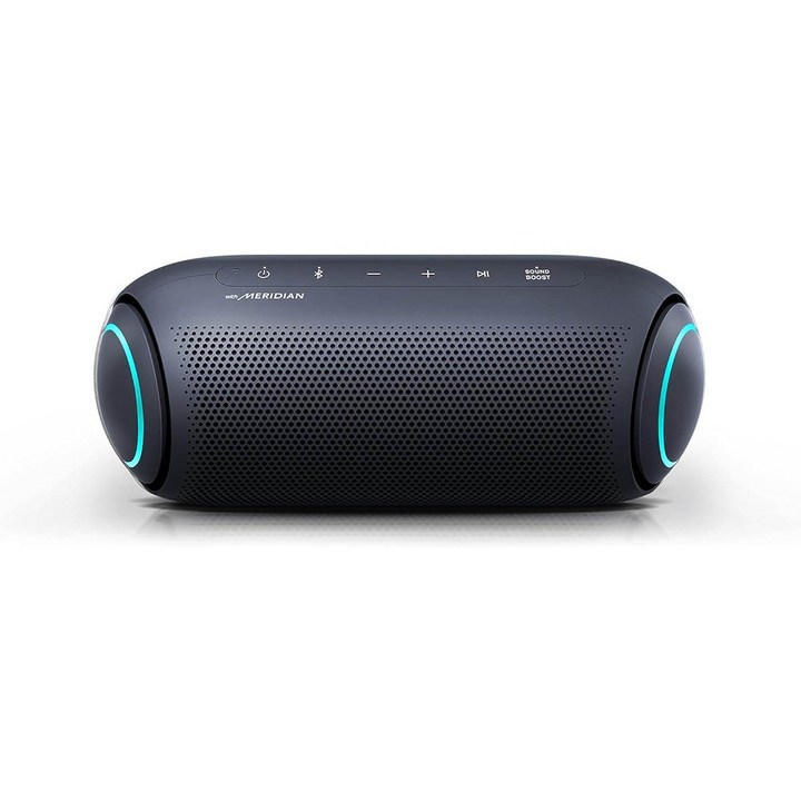 LG XBOOM Go 휴대용 블루투스 스피커 PL5 LED 조명 및 최대 18시간 배터리