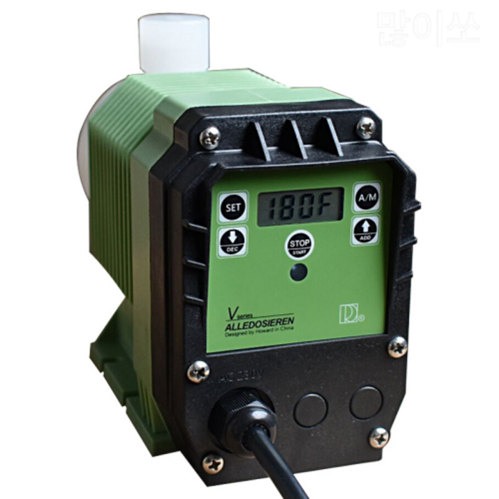 정량펌프 계량펌프 장비 전자 미세 정량 투여 전동 20L압력 유량 펌프 V N C 시리즈 21종
