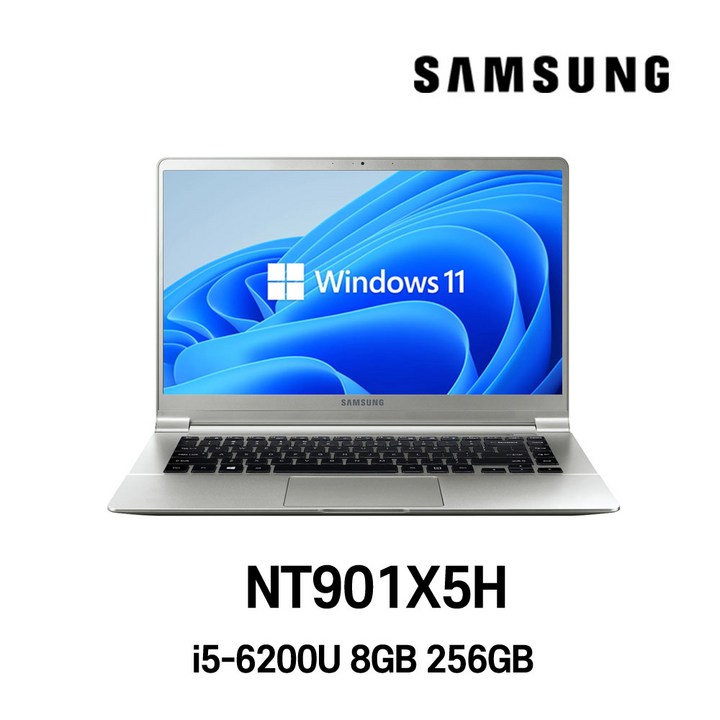 중고노트북 삼성노트북 NT901X5H i5-6200U 8GB 6세대  15.6인치 1.29kg 울트라슬림