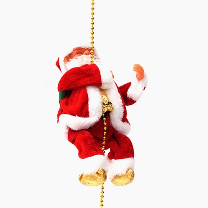줄타는 산타 인형 유아 어린이 장난감 크리스마스 선물 1개입