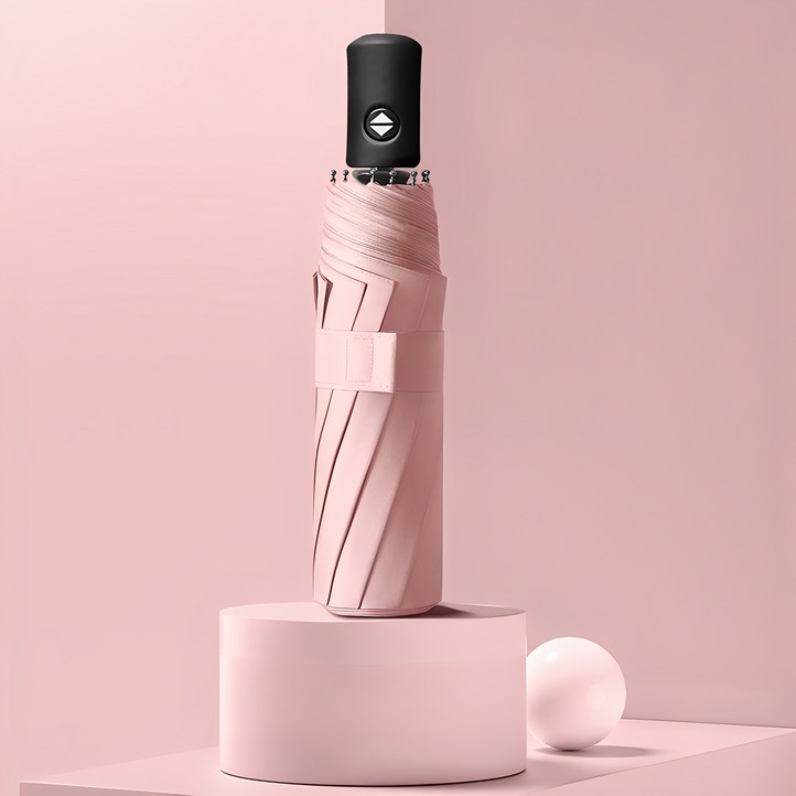 두발로 암막 접이식 3단 자동 우산 양산 자외선 차단 UV 차단