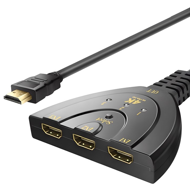 셀인스텍 HDMI 선택기 일체형 4K 3TO1 셀인스텍 HDMI 선택기 일체형 4K 3TO1