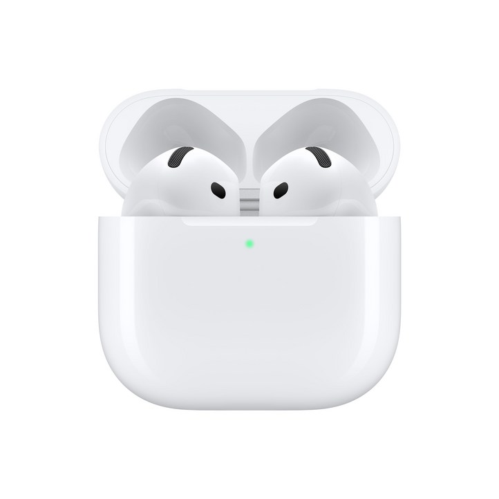 Apple 2024 에어팟 4세대 블루투스 이어폰 유선충전, MXP63KHA, 화이트 Apple 2024 에어팟 4세대 블루투스 이어폰 유선충전, MXP63KHA, 화이트