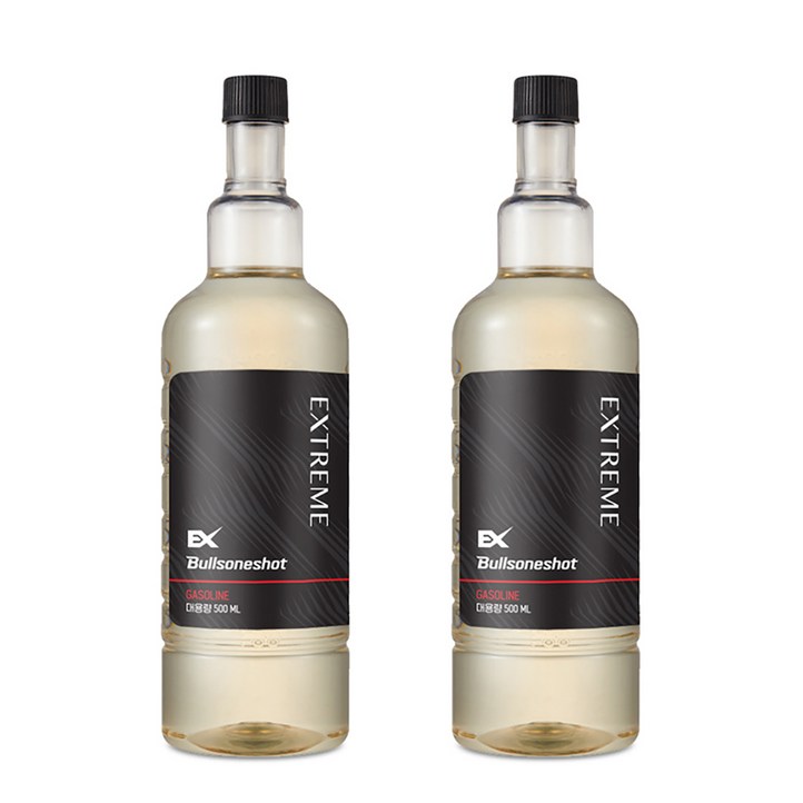 불스원 불스원샷 익스트림 연료첨가제 가솔린 휘발유 500ml, 2개, 가솔린휘발유