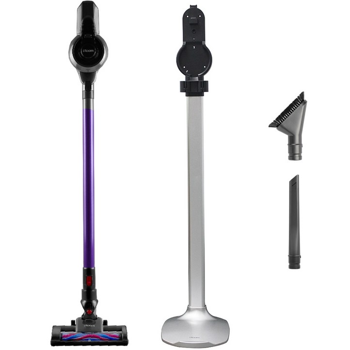 iRoom 2in1 싸이클론 무선 청소기 AST009 PLUS  거치대 세트, 혼합색상, AST009 PLUS