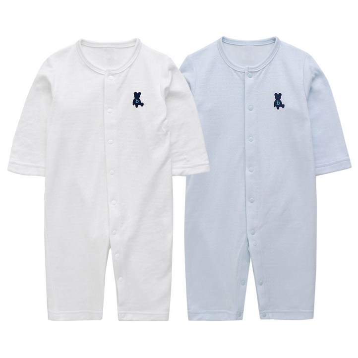 그린베베 국내생산 봄가을용 모모 우주복