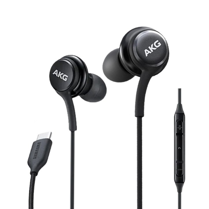 홈방구 삼성 C타입 AKG 정품 유선이어폰 갤럭시 스마트폰 S20 S21 S22 S23 S24 Z플립 전기종 노트10 노트20 아비스토 파우치 구성품 포함, 홈방구 C타입 블랙