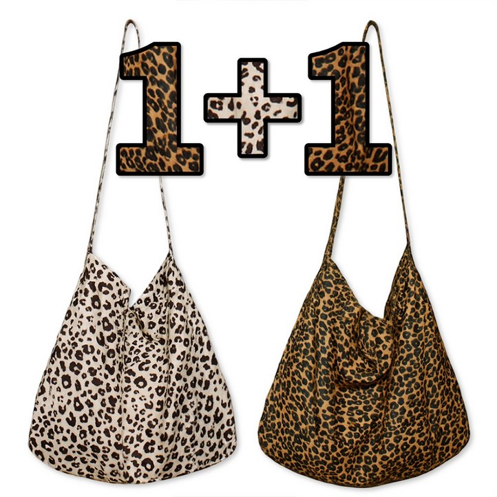 티모바 11 여성 호피 가방 에코백 여자 레오파드 천 호피무늬 숄더백 크로스백