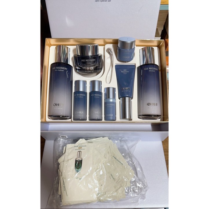 오휘 에이지 리커버리 3총 기획세트  프라임 어드밴서 앰플 60장x1ml 증정 오늘출발, 1세트