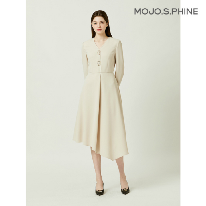 MOJO 모조에스핀 금속장식 언발기장 원피스 LEJ242MSE015DH5342153