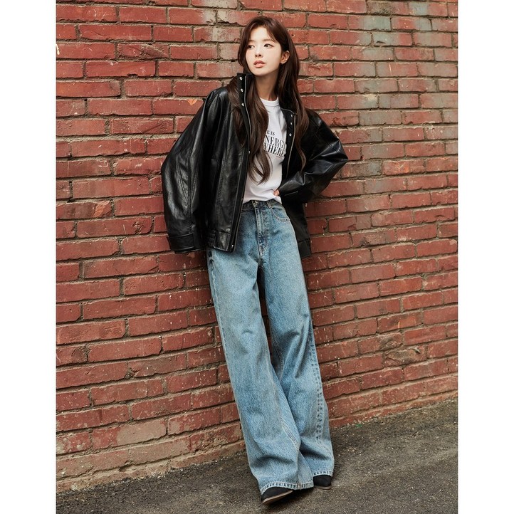 지오다노NEW 노정의 여자 MW 와이드 데님05415933