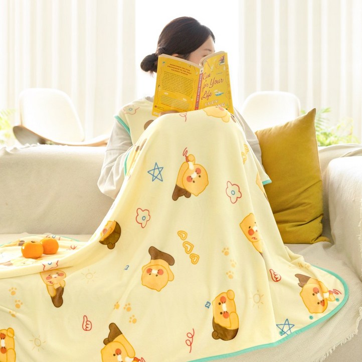 카카오프렌즈 드로잉 무릎담요  춘식이무릎담요 춘식이블랭킷 춘식이이불 카카오담요 학생무릎담요 캐릭터무릎담요 극세사무릎담요 똑딱이무릎담요 차량용담요 캠핑블랭킷 쇼파블랭킷 극세사담요