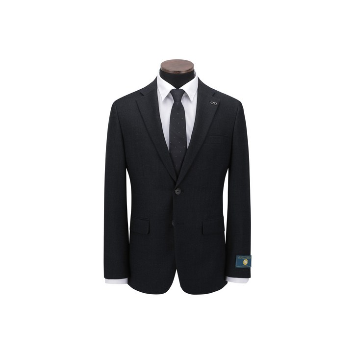 코오롱 브렌우드 울캐시미어 블렌디드 네이비 슬림 슈트 셋업 세트 BRFFW25673NYX SET