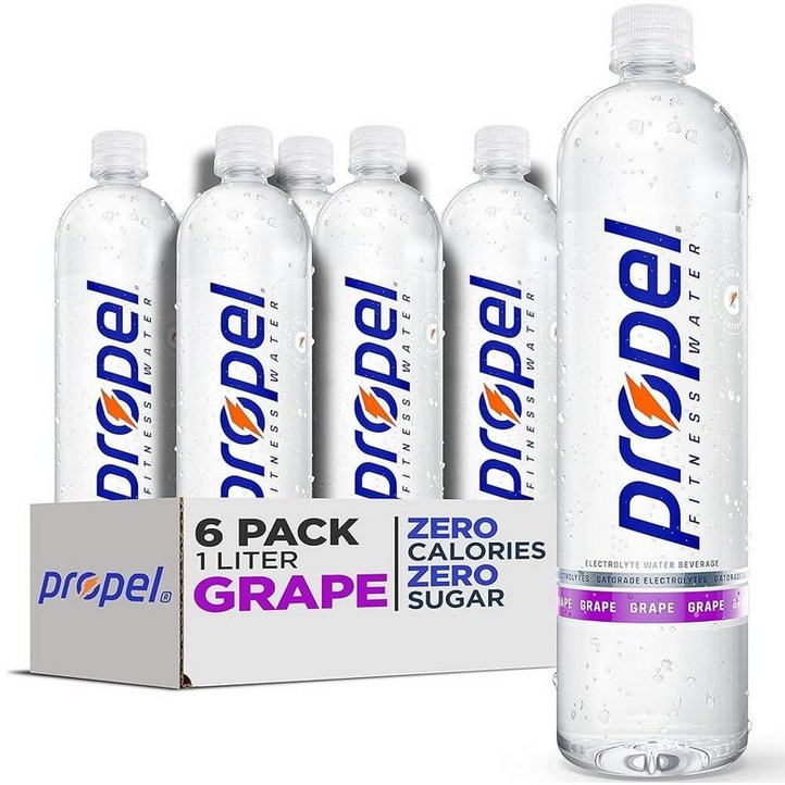Propel, 포도, 1리터 (6개 팩)