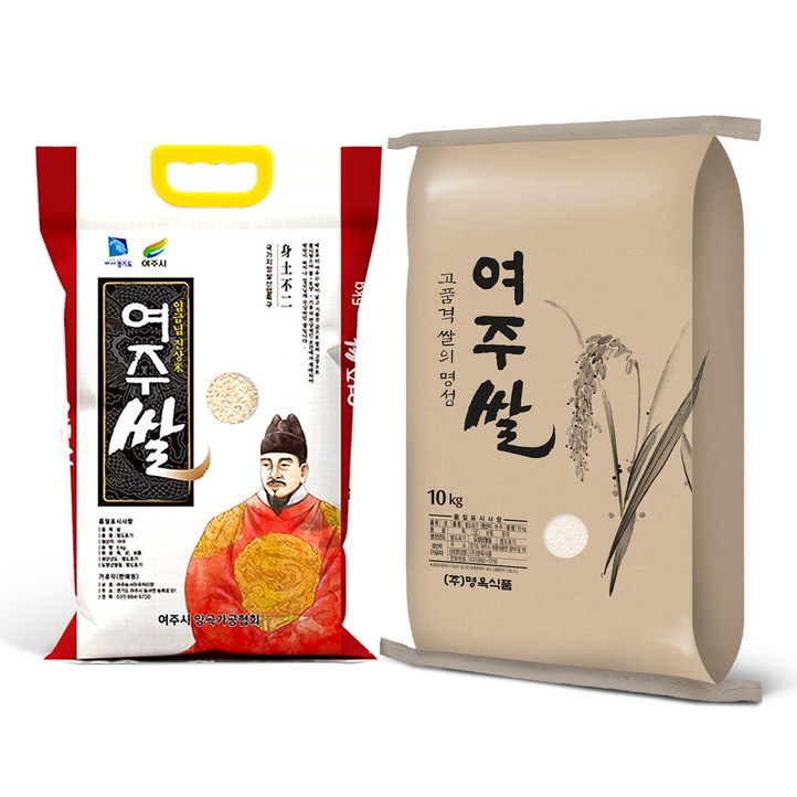 깨끗하고 맑은 고장 밥맛좋은 진상미 여주쌀 5키로 10키로, 1개, 10kg