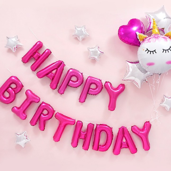 파티팡 생일파티 장식세트 유니콘헤드 해피벌스데이 푸치샤 손펌프증정 생일파티 파티용품 파티풍선, 1개 파티팡 생일파티 장식세트 유니콘헤드 해피벌스데이 푸치샤 손펌프증정 생일파티 파티용품 파티풍선, 1개