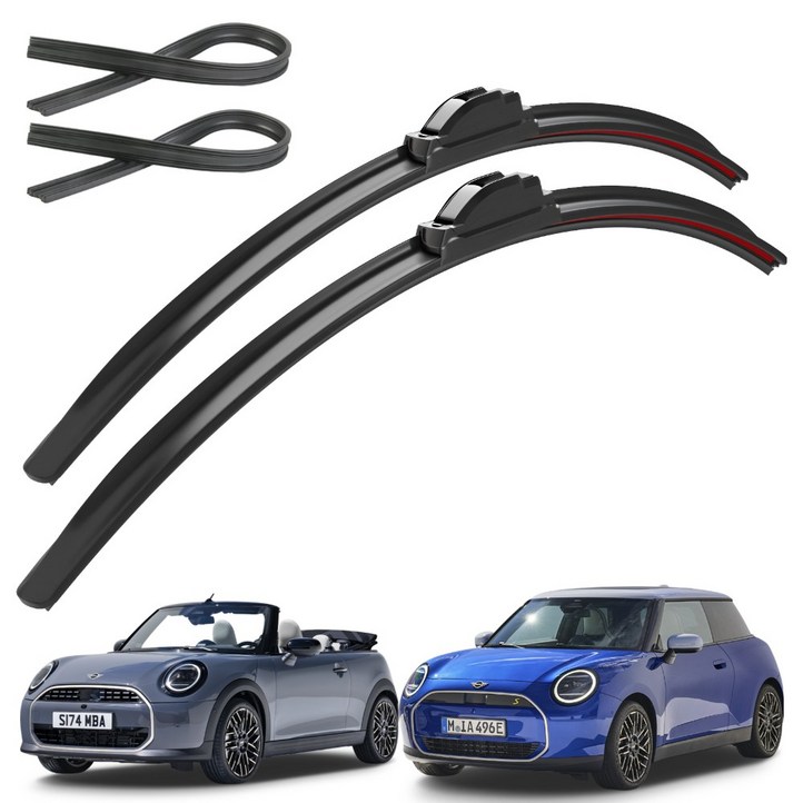 파이널 하이브리드 와이퍼 리필고무 패키지 4P, 미니쿠퍼F55F56F5714현재