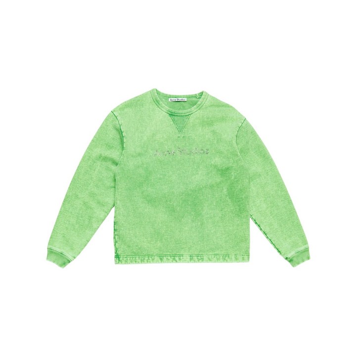 아크네 스튜디오 스터드 로고 스웨트셔츠