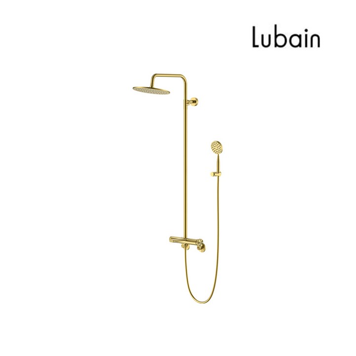 루바인 레인샤워수전 아나톨레 RA08GＨ 골드헤어라인 3WAY