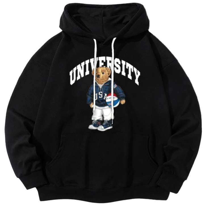 마고(MAGO)  USA 농구곰 후드티