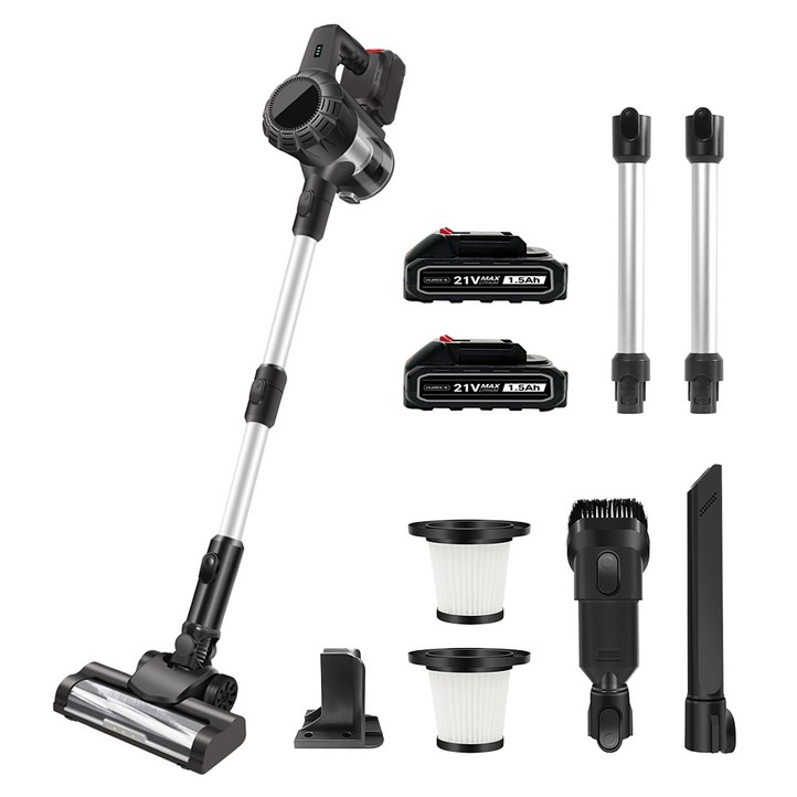 최신형 차이슨 파워스왑 무선 청소기 BLDC 진공 스틱 핸디 초강력 LED 사무용 업소용