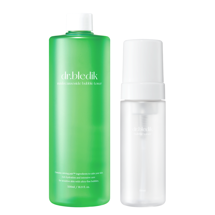 닥터블레딕 마데카소사이드 진정 버블 토너 대용량 500ml, 2개, 500ml
