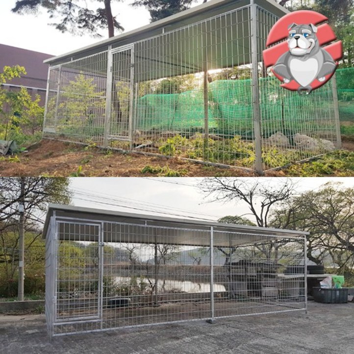 SN월드 new 국산 튼튼이 견사 확장형 3m x 2m 대형견 울타리 개집 개장