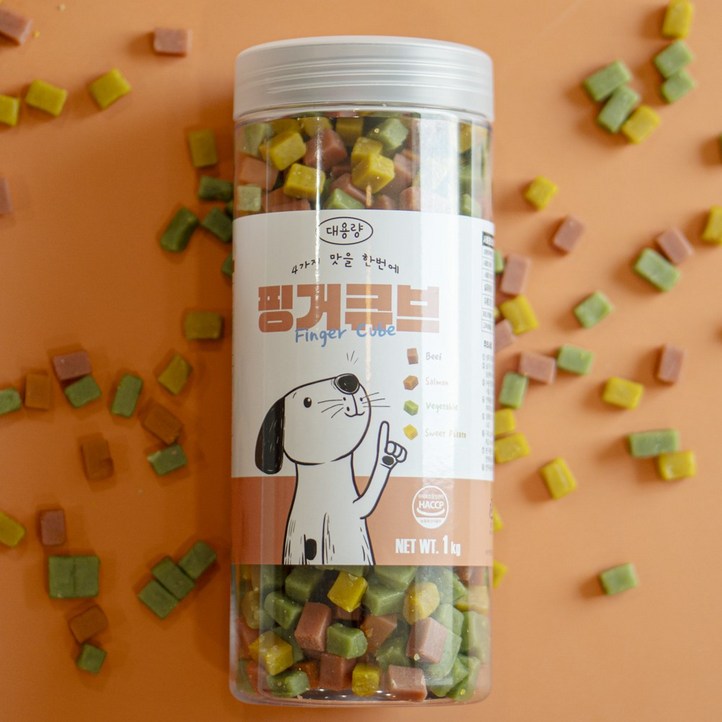 펫라벨 핑거큐브 강아지간식, 교육용, 훈련용 대용량 강아지 트릿, 혼합, 1,000g, 1개, 1kg 펫라벨 핑거큐브 강아지간식, 교육용, 훈련용 대용량 강아지 트릿, 혼합, 1,000g, 1개, 1kg