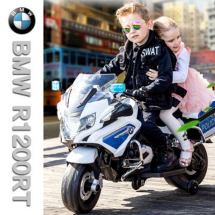 BMW 1200RT 유아전동오토바이 어린이전동바이크 유아스쿠터 수납공간적용, 레 드