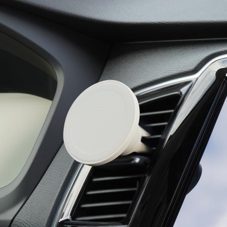벨록스 맥세이프 마그네틱 거치대 송풍구 스마트폰용, 1개, Gray