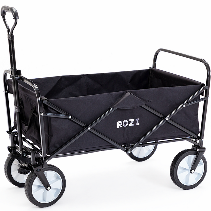 ROZI 다용도 폴딩 웨건 캠핑 카트 + 보관용 가방 세트  1개