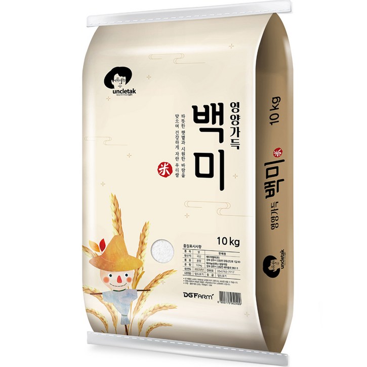 엉클탁 백미, 10kg, 1개