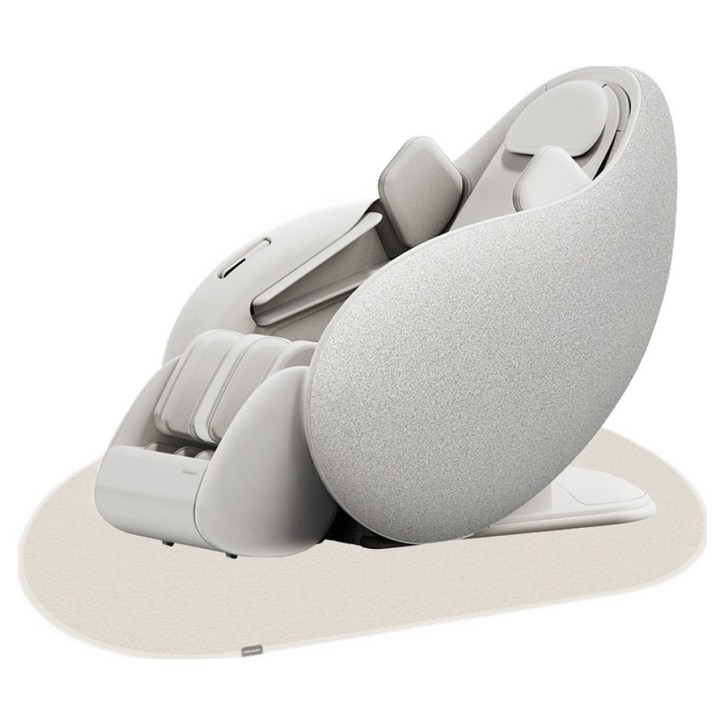 세라젬 파우제 M8 Fit 안마의자 + 러그 세트 방문설치, CGM EMCG-2404, 오트밀베이지