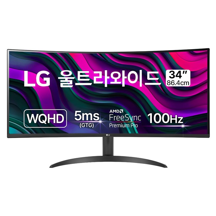 LG전자 WQHD 울트라와이드 모니터 방문설치