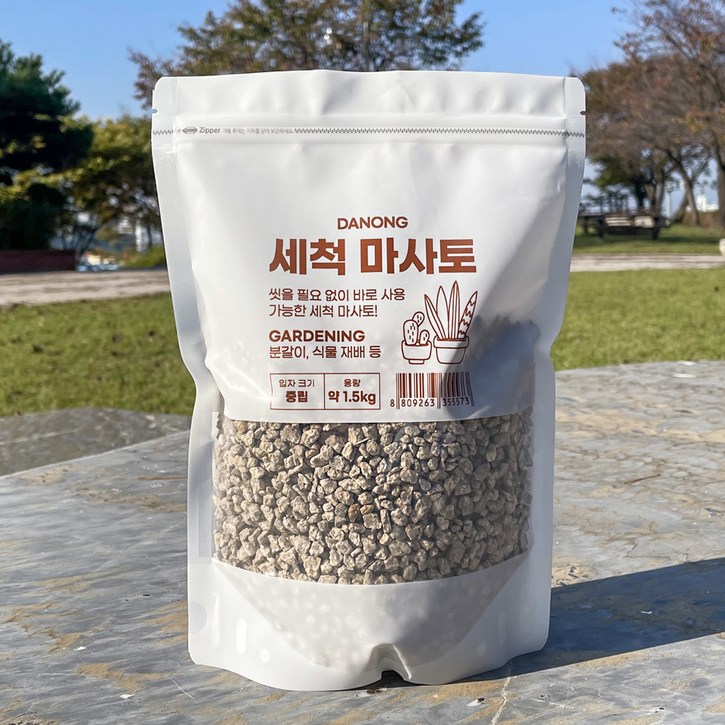 다농 세척 마사토 중립, 1개, 1.5kg